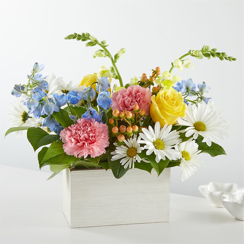 Sun Salutation Box Bouquet – Unique Designs Llc, Fulton MO