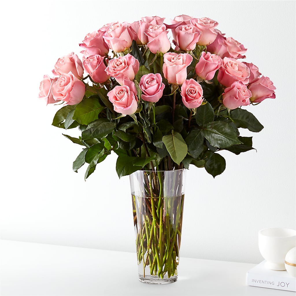 Long Stem Pink Rose Bouquet – Unique Designs Llc, Fulton MO