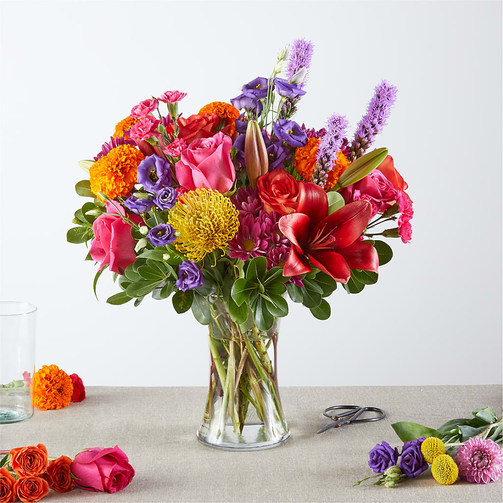 Feast of Color – A Florist Original – Unique Designs Llc, Fulton MO