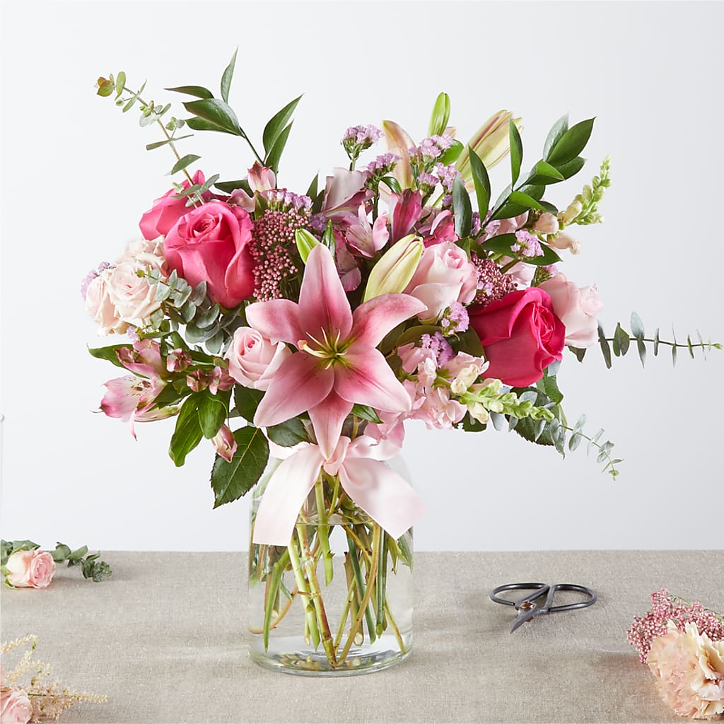 Pink Ribbon - A Florist Original – Unique Designs Llc, Fulton MO