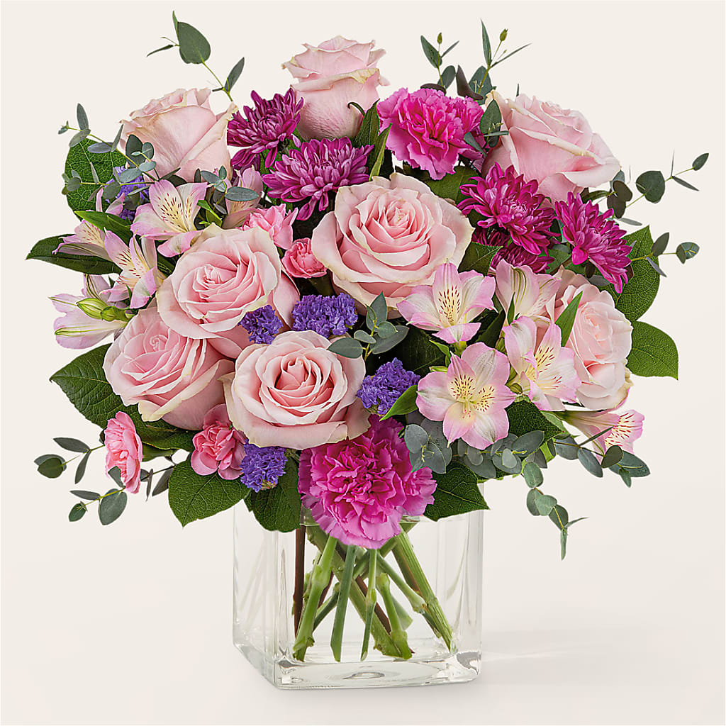 Rosy Radiance Bouquet – Unique Designs Llc, Fulton MO