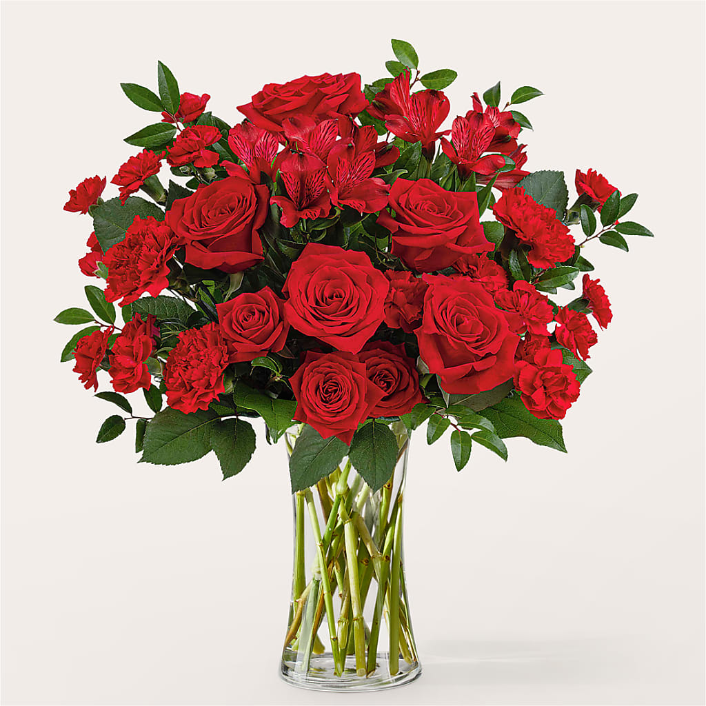 Brilliant Ruby Bouquet – Unique Designs Llc, Fulton MO