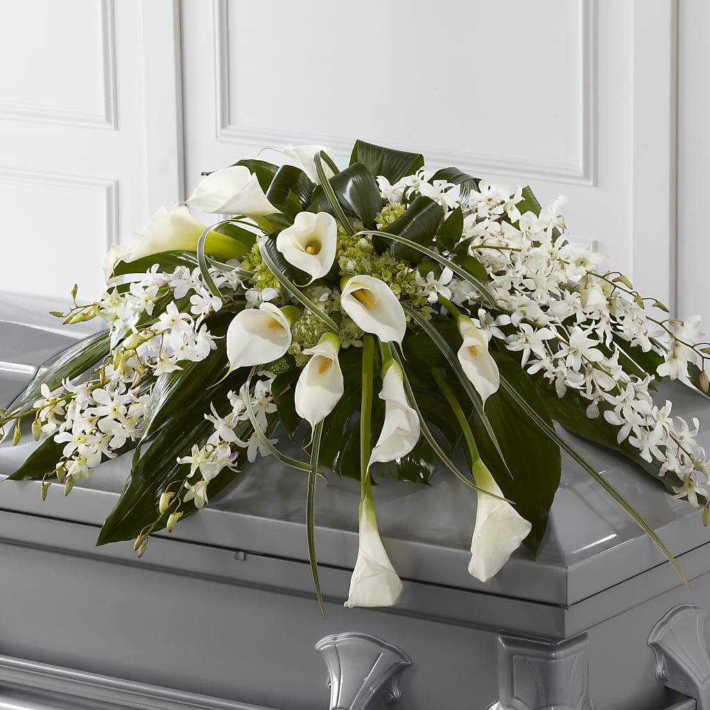Angel Wings Casket Spray – Unique Designs Llc, Fulton MO
