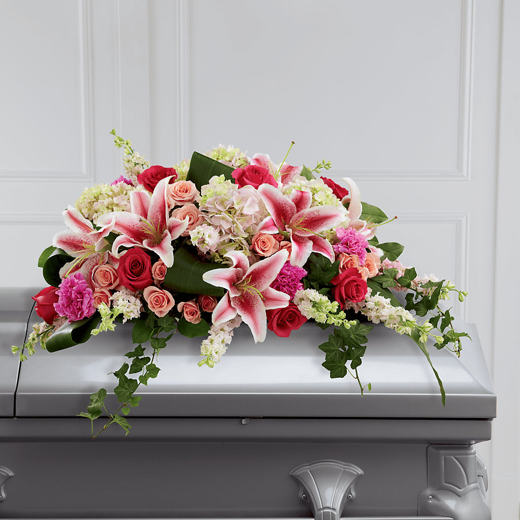 Splendid Grace Casket Spray – Unique Designs Llc, Fulton MO