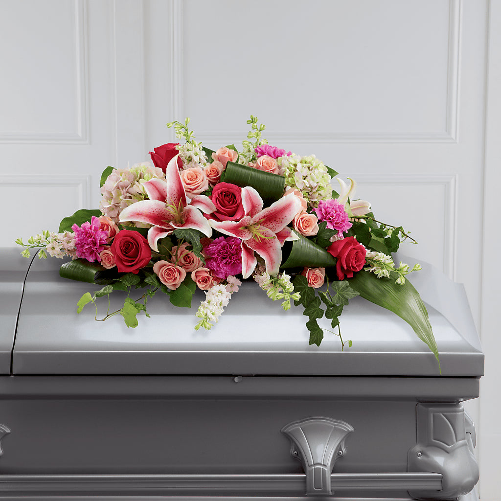 Splendid Grace Casket Spray – Unique Designs Llc, Fulton MO
