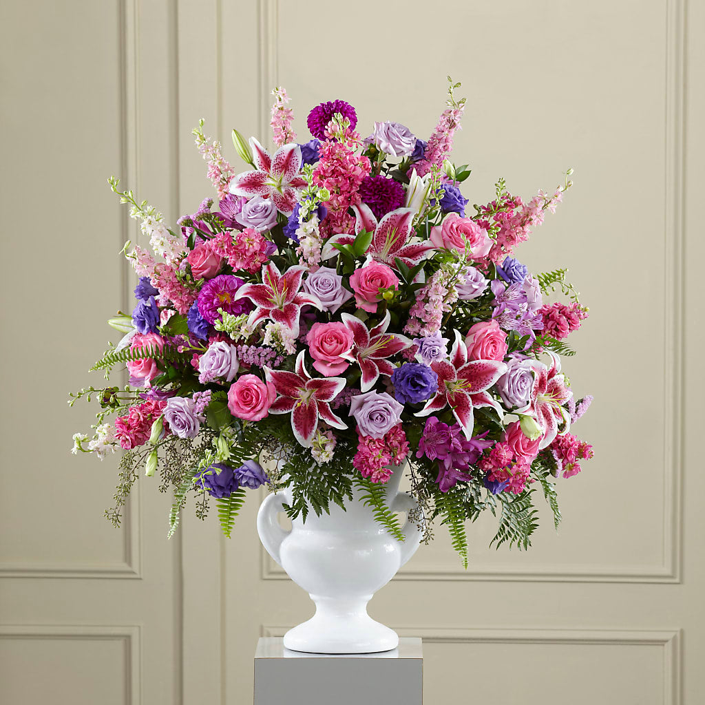 Peaceful Tribute Arrangement – Unique Designs Llc, Fulton MO