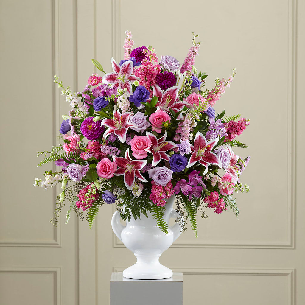 Peaceful Tribute Arrangement – Unique Designs Llc, Fulton MO