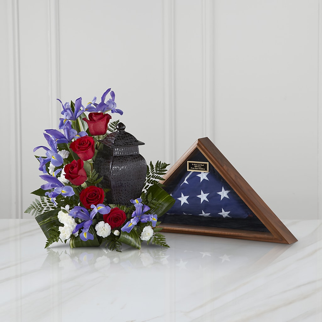Patriotic Tribute Arrangement – Unique Designs Llc, Fulton MO