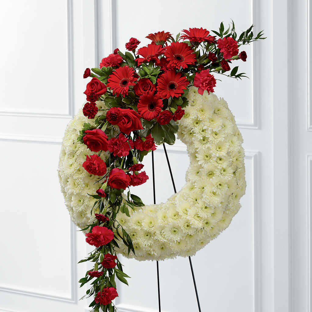 Graceful Tribute Wreath – Unique Designs Llc, Fulton MO