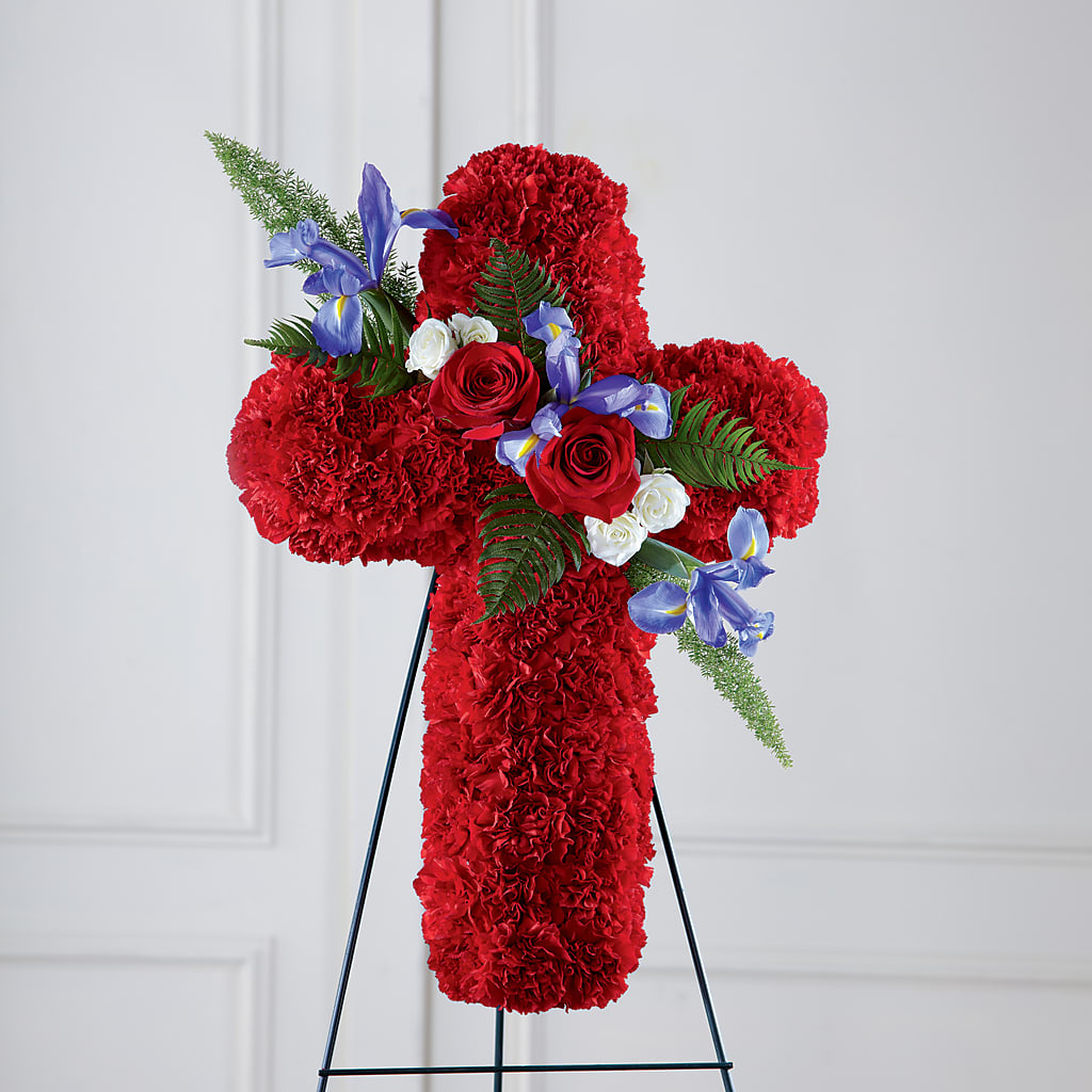 Faithful Hero Floral Cross – Unique Designs Llc, Fulton MO