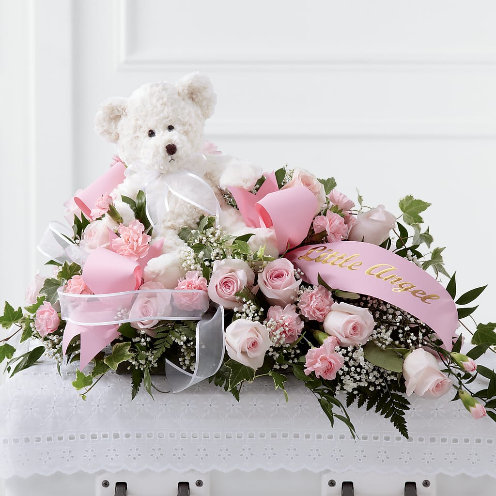 Touch of Sympathy Casket Spray – Unique Designs Llc, Fulton MO