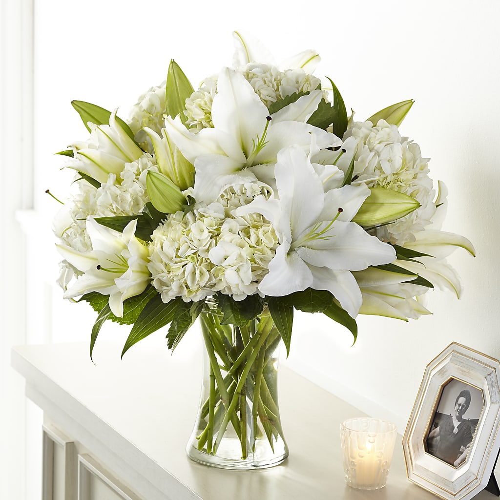Compassionate Lily Bouquet – Unique Designs Llc, Fulton MO