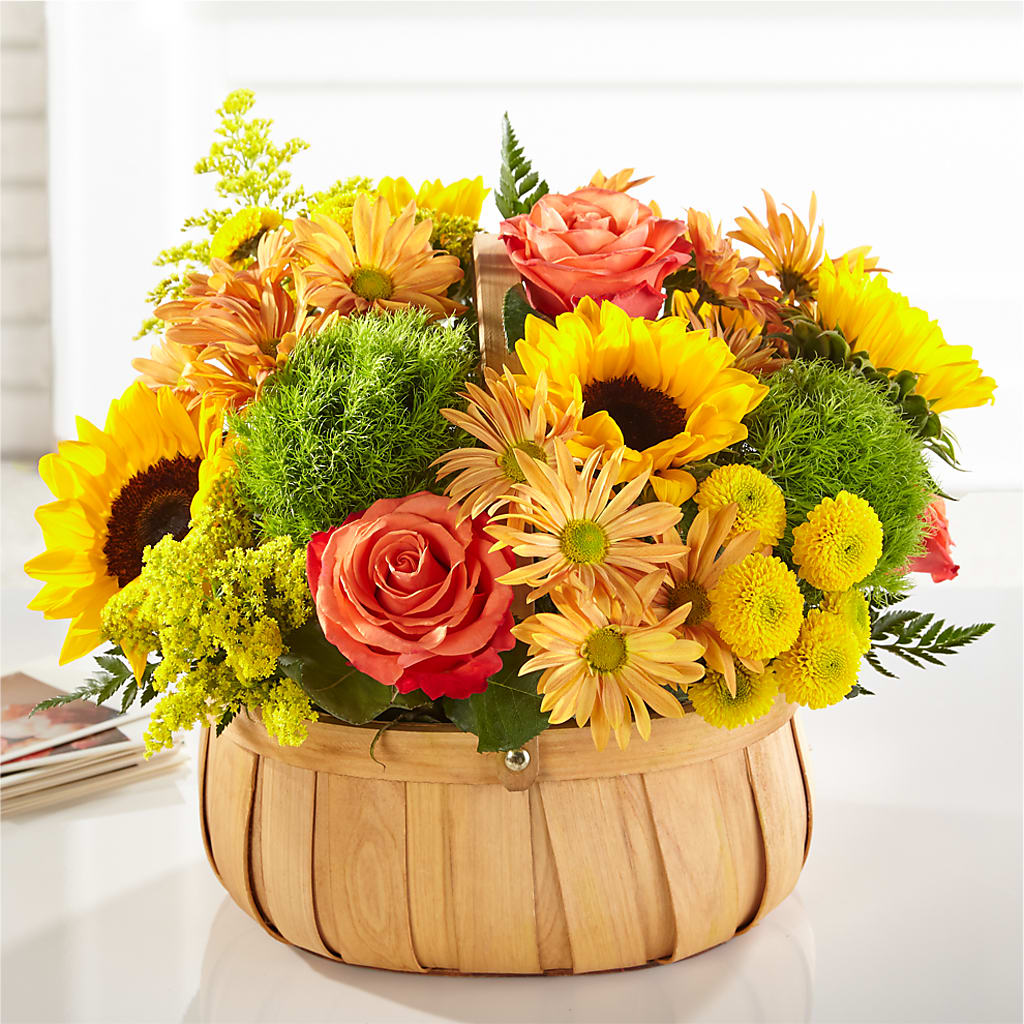 Harvest Sunflower Basket – Unique Designs Llc, Fulton MO