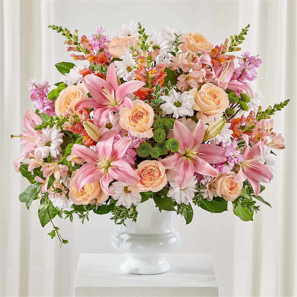 Heartfelt Gesture Urn Arrangement – Unique Designs Llc, Fulton MO
