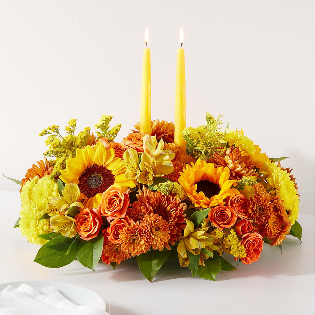 Autumn Harmony Centerpiece – Unique Designs Llc, Fulton MO