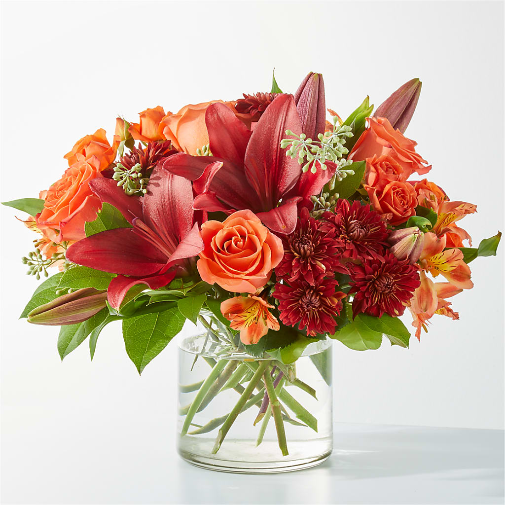 Crimson Leaves Bouquet – Unique Designs Llc, Fulton MO