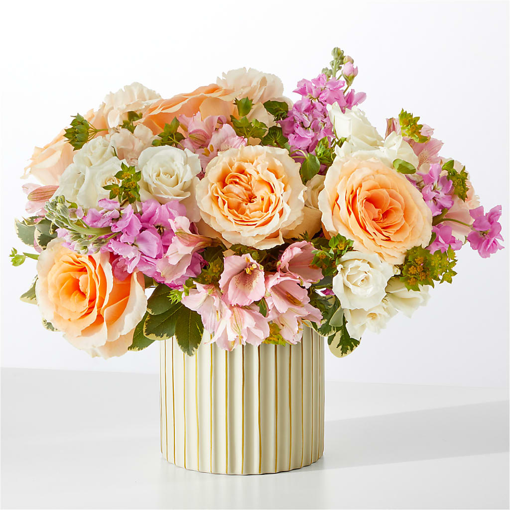 Paradise Bouquet with Ivory Vase – Unique Designs Llc, Fulton MO