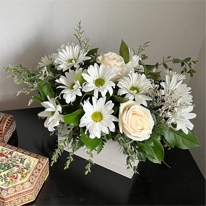 Fresh Linen Box Bouquet –  Unique Designs Llc, Fulton MO