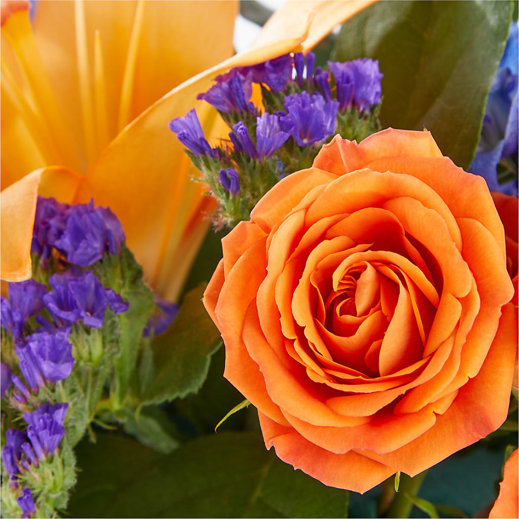Radiant Citrus Box Bouquet –  Unique Designs Llc, Fulton MO