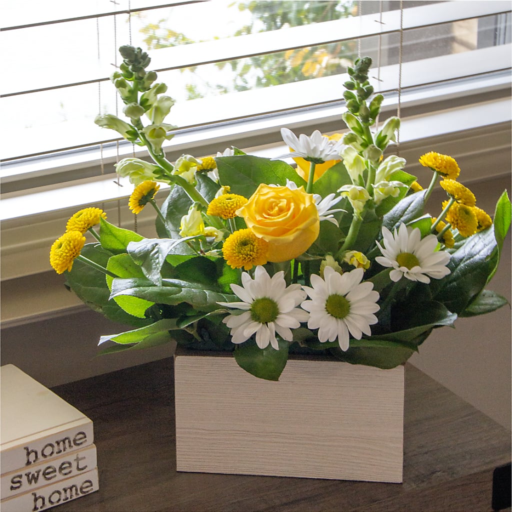 Sun Salutation Box Bouquet –  Unique Designs Llc, Fulton MO