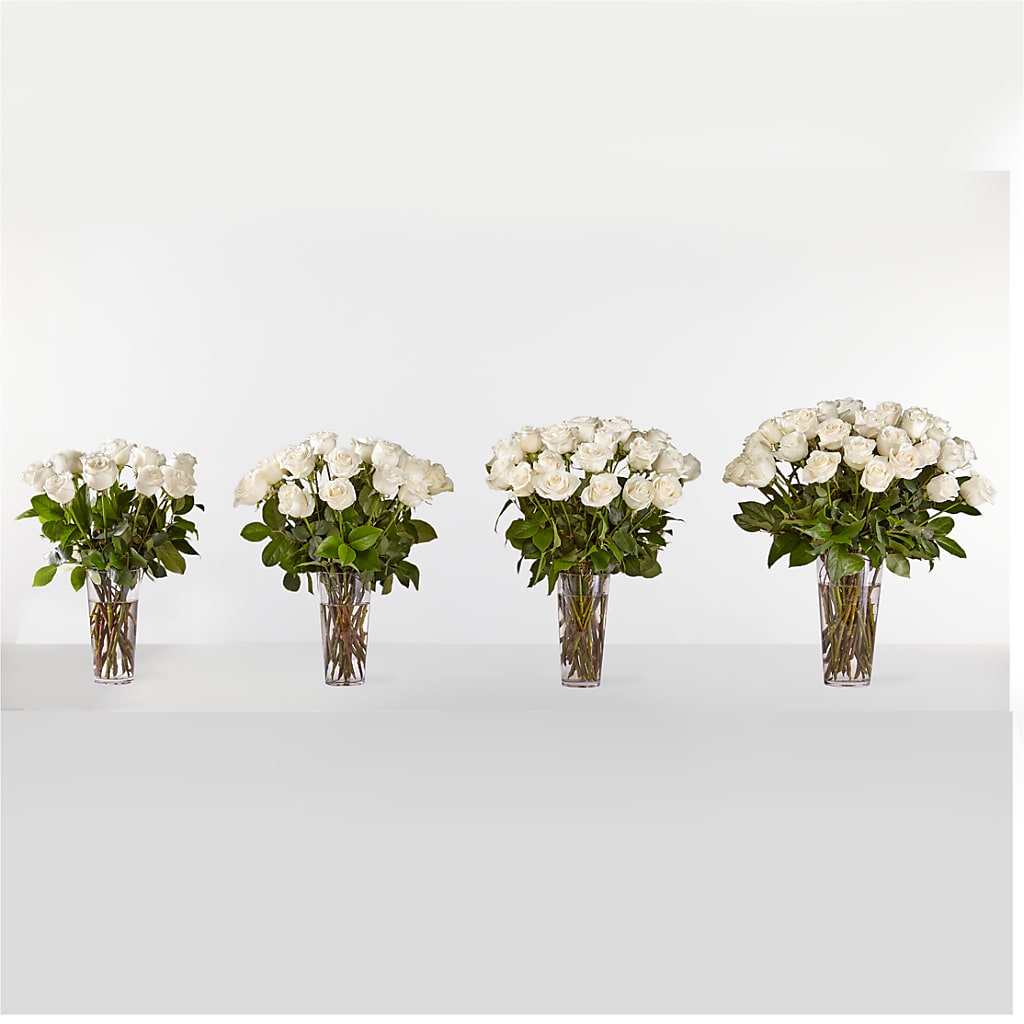 Long Stem White Rose Bouquet –  Unique Designs Llc, Fulton MO