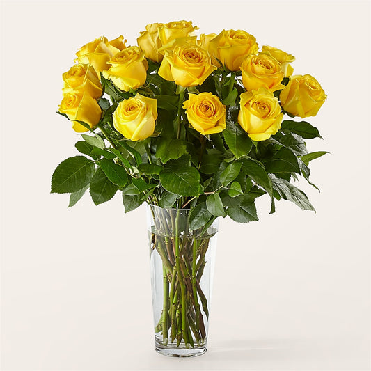 Long Stem Yellow Rose Bouquet –  Unique Designs Llc, Fulton MO