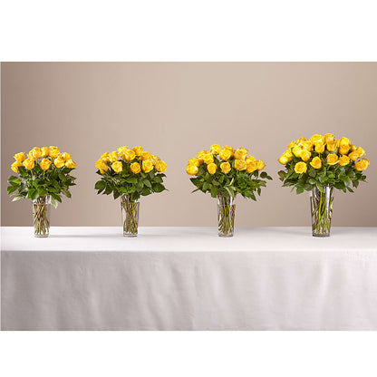 Long Stem Yellow Rose Bouquet –  Unique Designs Llc, Fulton MO