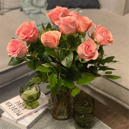 Long Stem Pink Rose Bouquet –  Unique Designs Llc, Fulton MO