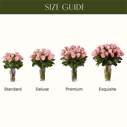 Long Stem Pink Rose Bouquet –  Unique Designs Llc, Fulton MO