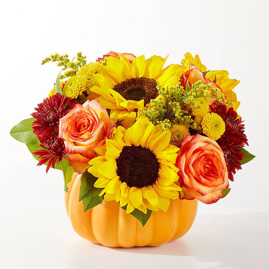 Golden Gourd Pumpkin Bouquet –  Unique Designs Llc, Fulton MO