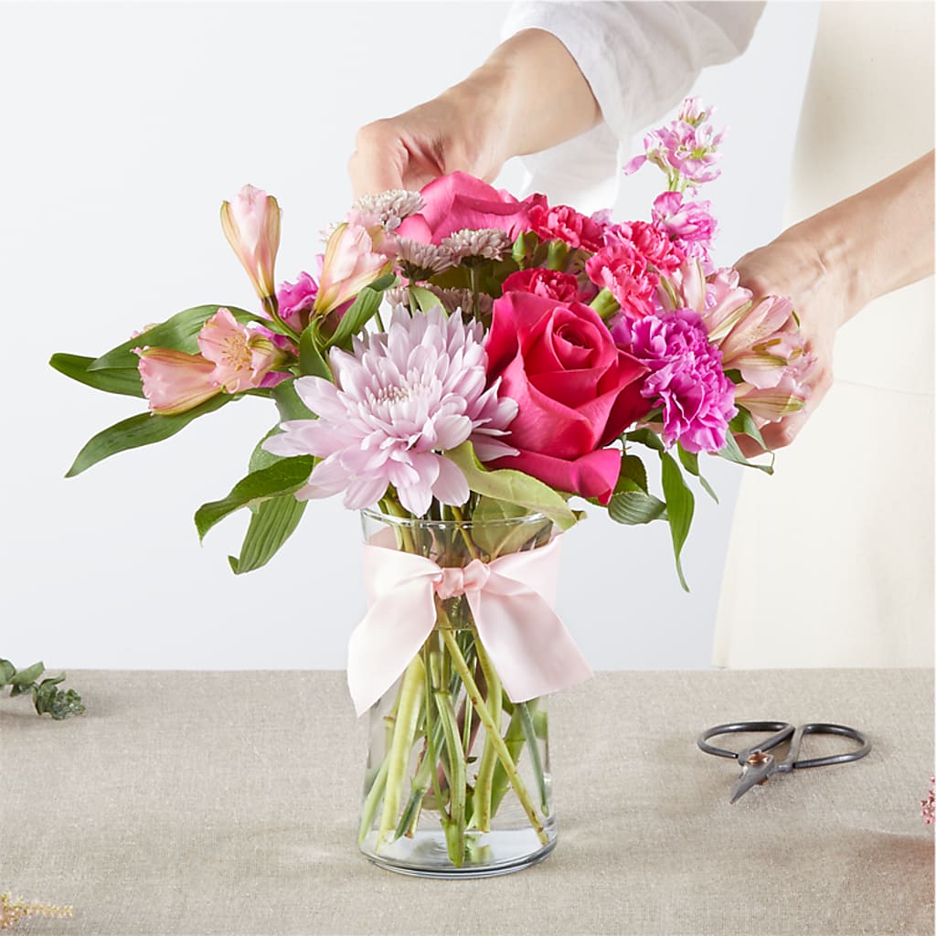 Pink Ribbon - A Florist Original –  Unique Designs Llc, Fulton MO