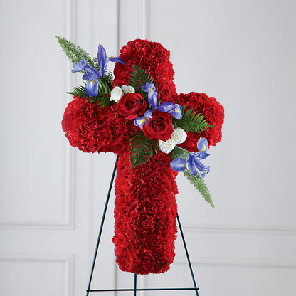 Faithful Hero Floral Cross –  Unique Designs Llc, Fulton MO