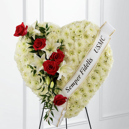 Heartfelt Hero Standing Heart –  Unique Designs Llc, Fulton MO