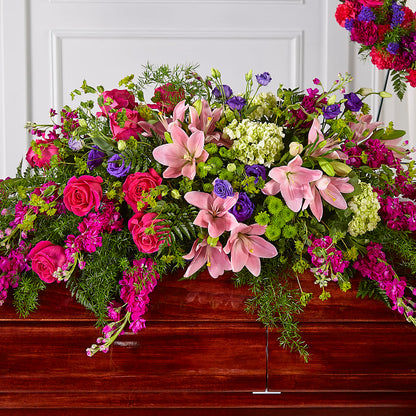 Radiant Tribute Casket Spray –  Unique Designs Llc, Fulton MO