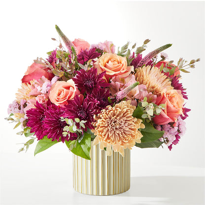 Berry Cobbler Bouquet with Ivory Vase –  Unique Designs Llc, Fulton MO