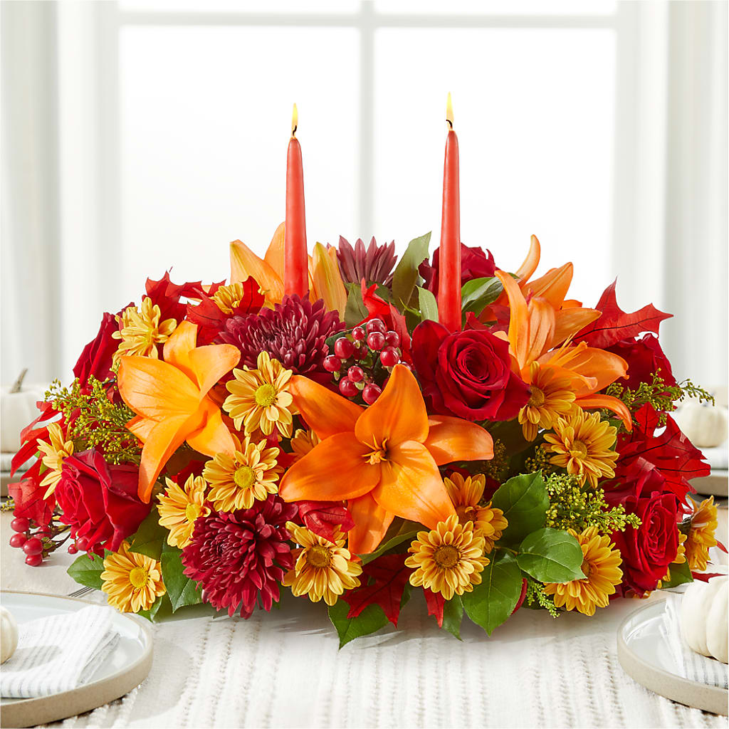 Autumn's Embrace Centerpiece –  Unique Designs Llc, Fulton MO