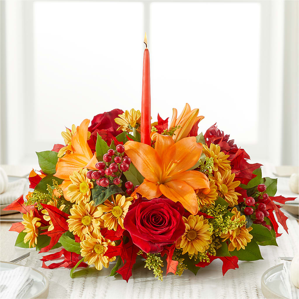 Autumn's Embrace Centerpiece –  Unique Designs Llc, Fulton MO