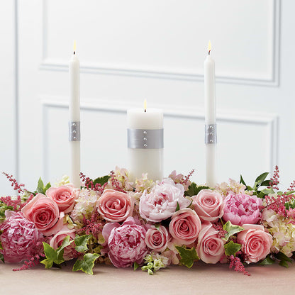 Worldwide Romance Unity Candle Arrangement –  Unique Designs Llc, Fulton MO