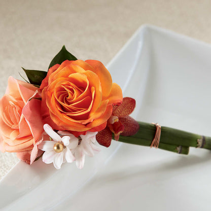 Sunset Dream Boutonniere –  Unique Designs Llc, Fulton MO