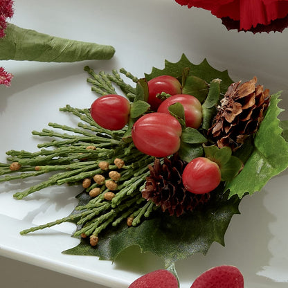 Red Berry Boutonniere –  Unique Designs Llc, Fulton MO